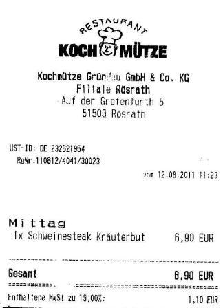 msag Hffner Kochmtze Restaurant